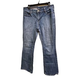 Eddie Bauer Women’s Size 12 Curvy Bootcut Blue Jeans